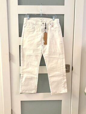 Lolita White Straight Jeans